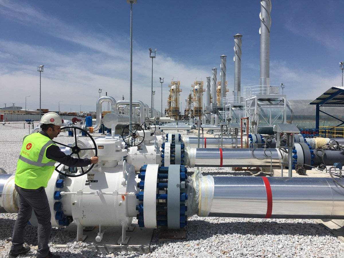 Природен газ от турската компания Боташ